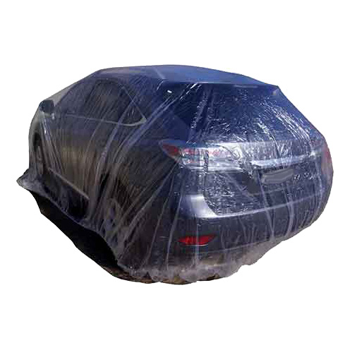 GPI PLASTIC CAR CVR W/ELASTIC BAND - VCCL 